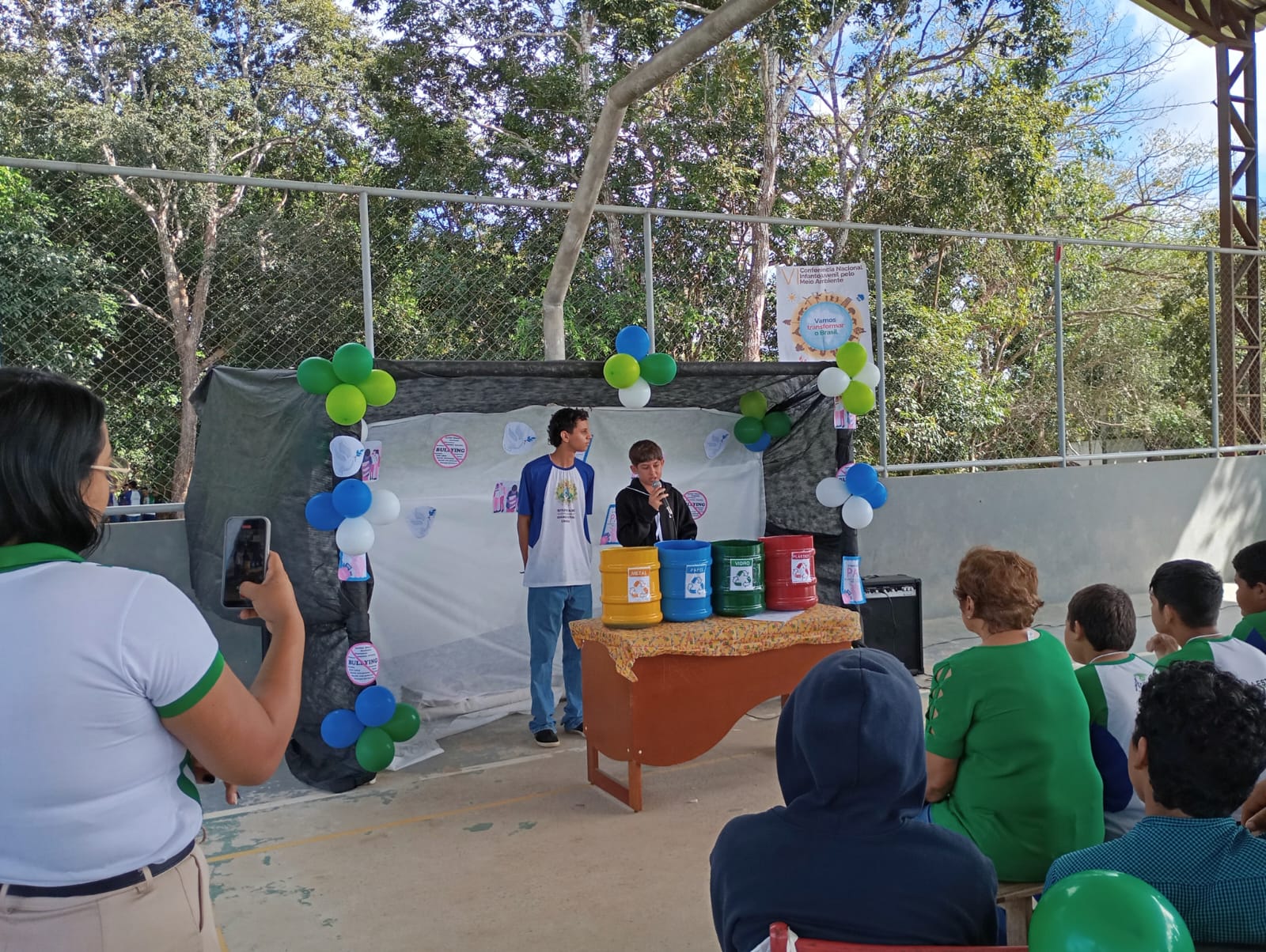 0f745d59-5516-46a0-9525-6e0e6bdc3954 Escola Estadual Rural de Ensino Fundamental e Médio Professor Luiz Gonzaga da Rocha sedia a VI Conferência Nacional Infanto-juvenil pelo Meio Ambiente
