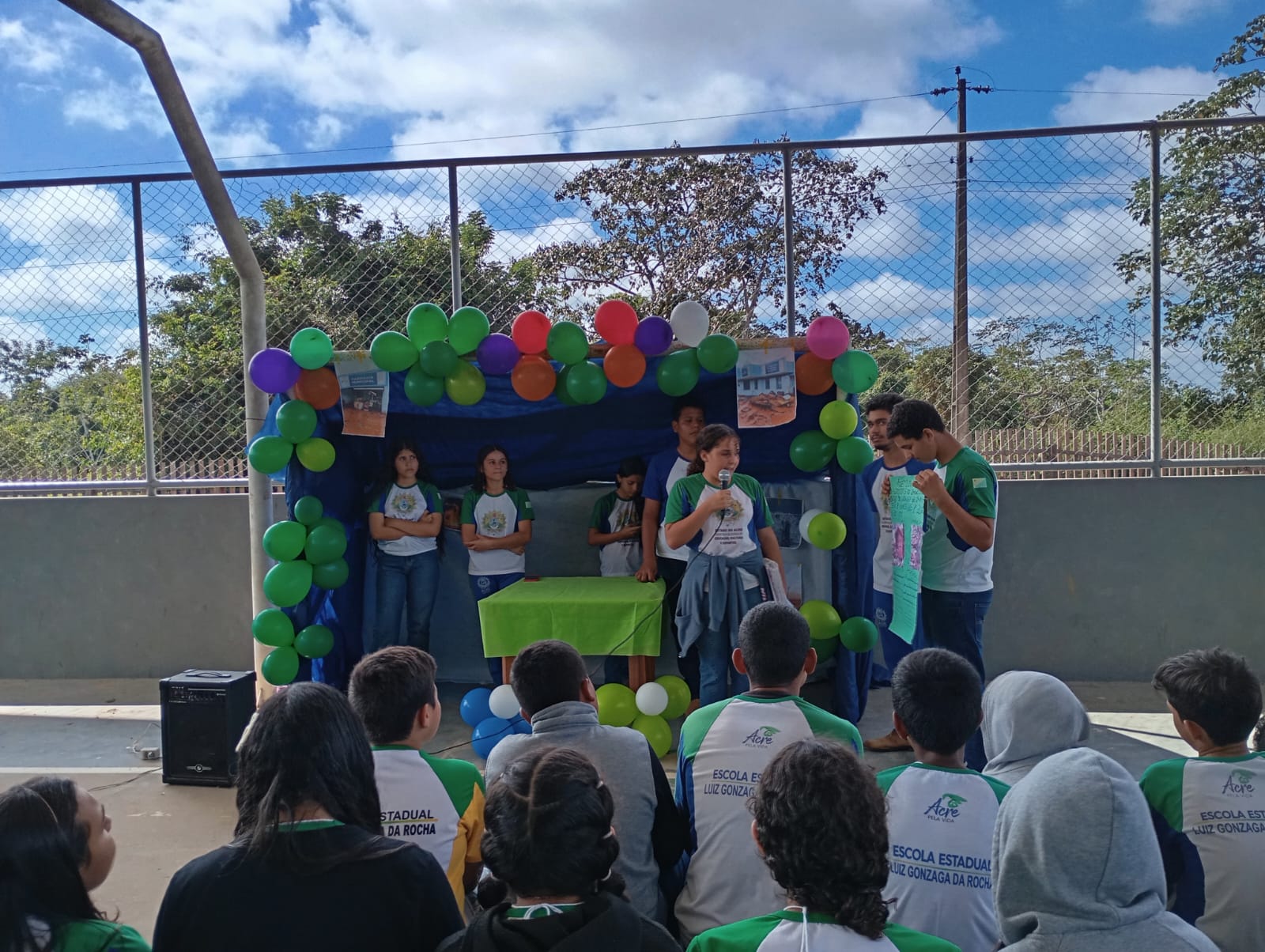 131d46b0-f577-4b0c-8965-e8b20c14a9d8 Escola Estadual Rural de Ensino Fundamental e Médio Professor Luiz Gonzaga da Rocha sedia a VI Conferência Nacional Infanto-juvenil pelo Meio Ambiente